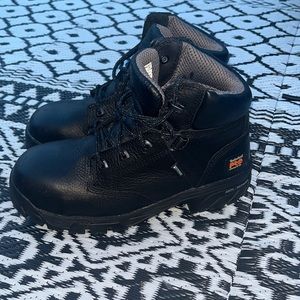 Timberland Mens Steel Toe Work Boots Size 7M
